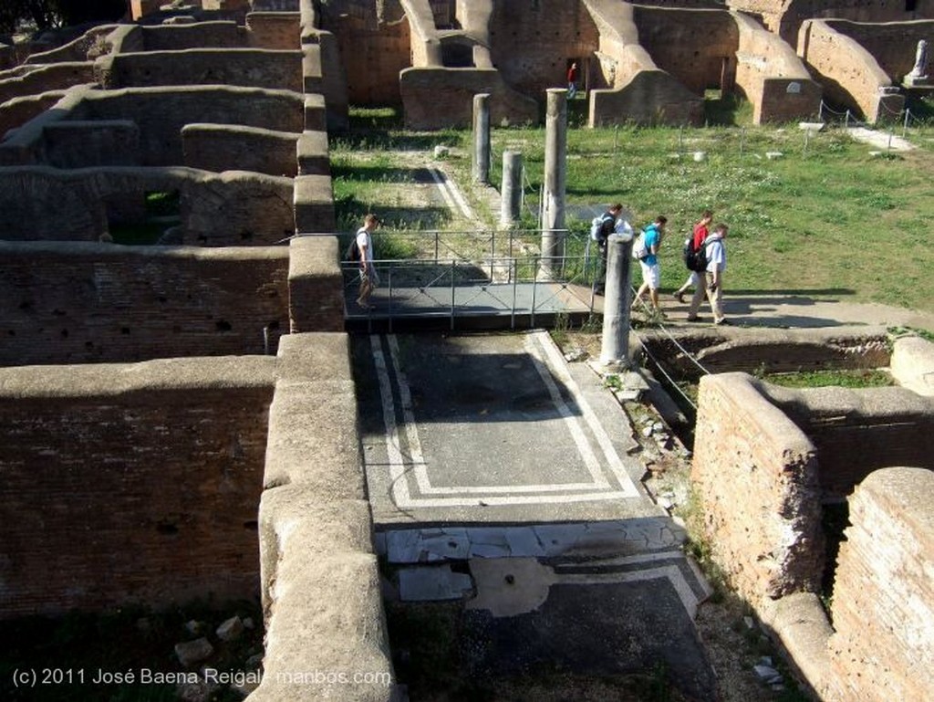 Ostia Antica
Termas y pinos
Roma