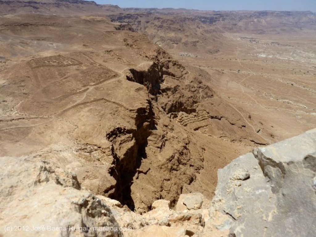 Masada
Vista del campamento romano
Distrito Meridional