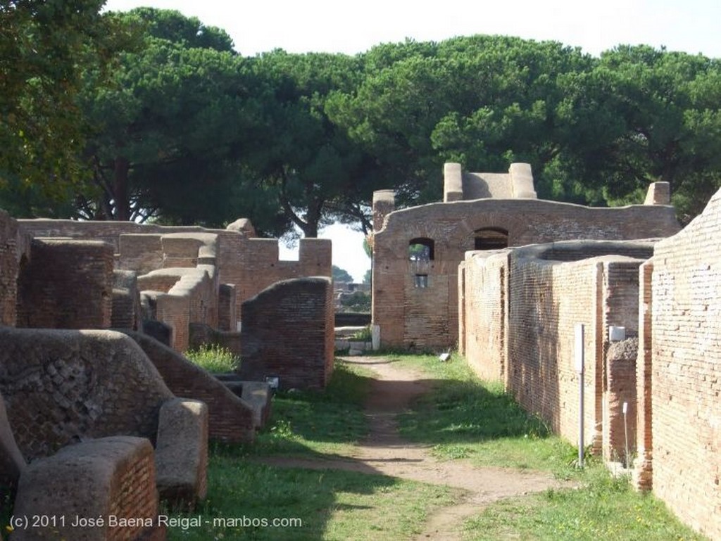 Ostia Antica
Palestra y Termas
Roma