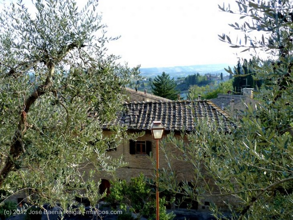 San Gimignano
Al sol del atardecer
Siena