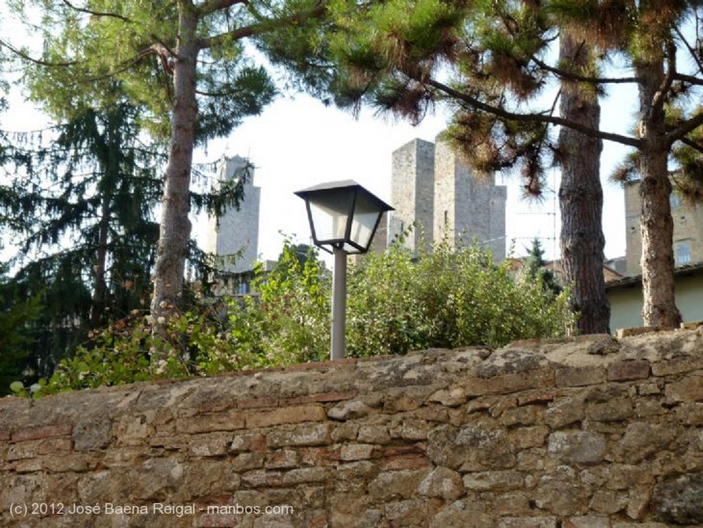 San Gimignano
Muros centenarios
Siena