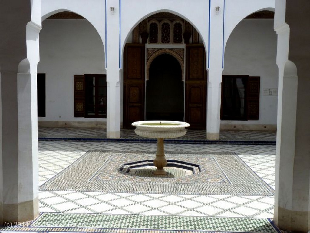 Marrakech
Patio ajardinado
Marrakech