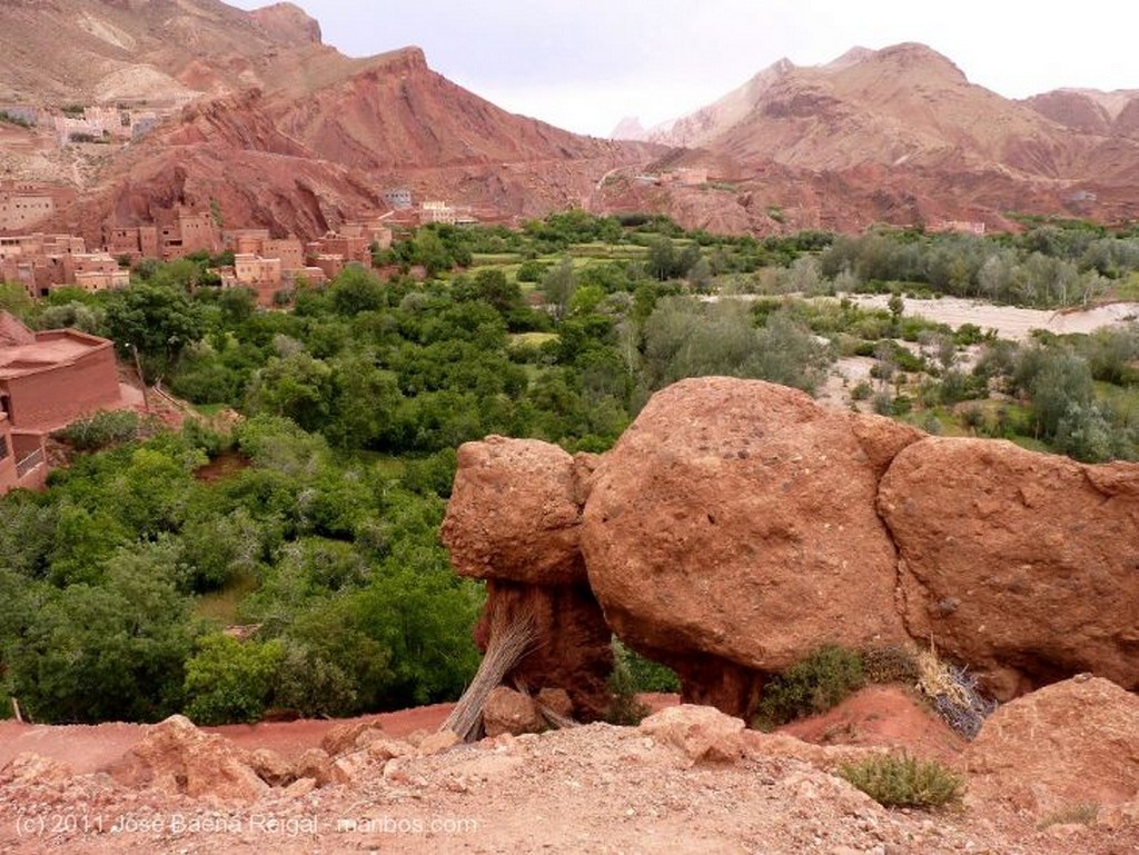 Gargantas del Dades
Construcciones de adobe
Alto Atlas