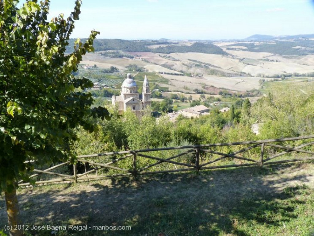 Montepulciano
Dominando la colina 
Siena