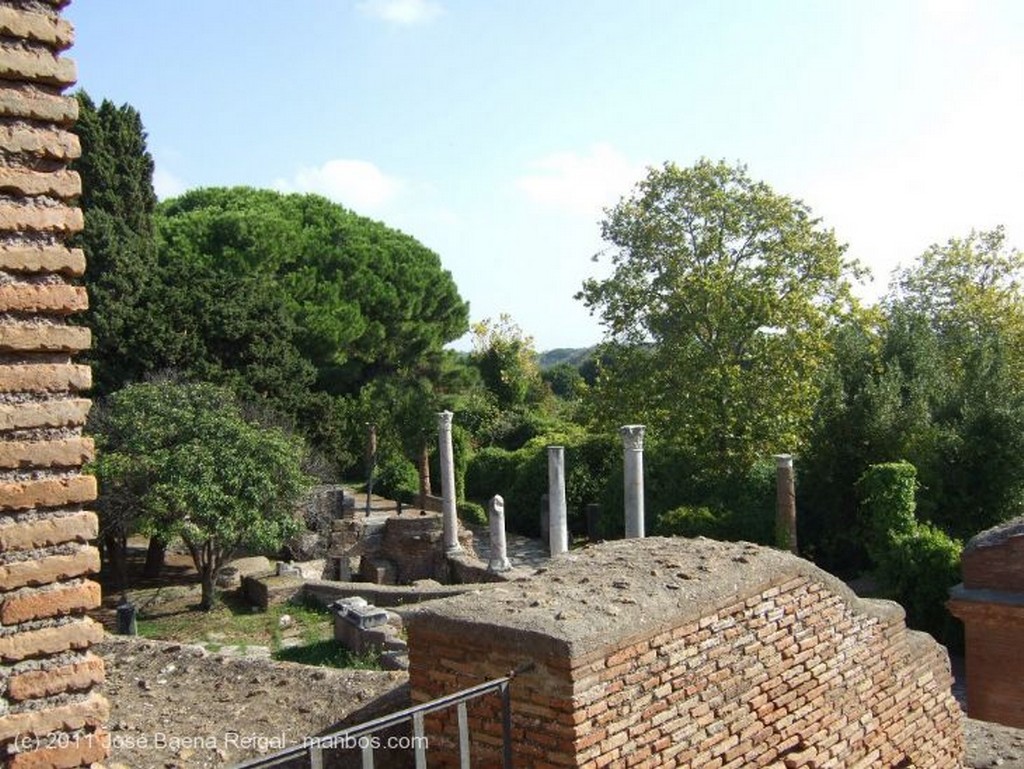 Ostia Antica
Un gran parque de ruinas
Roma