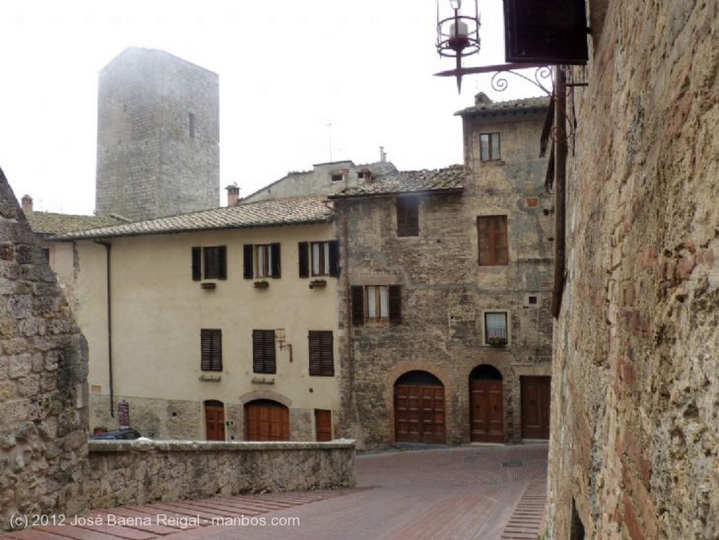 San Gimignano
Perdida en la niebla
Siena