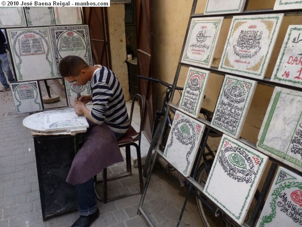 Fez
Artesanias en la medina
Fez