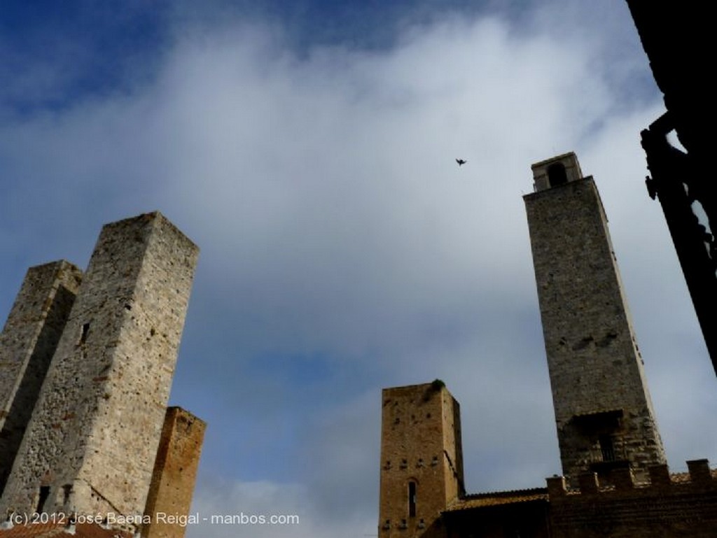 San Gimignano
La ciudad y las colinas
Siena