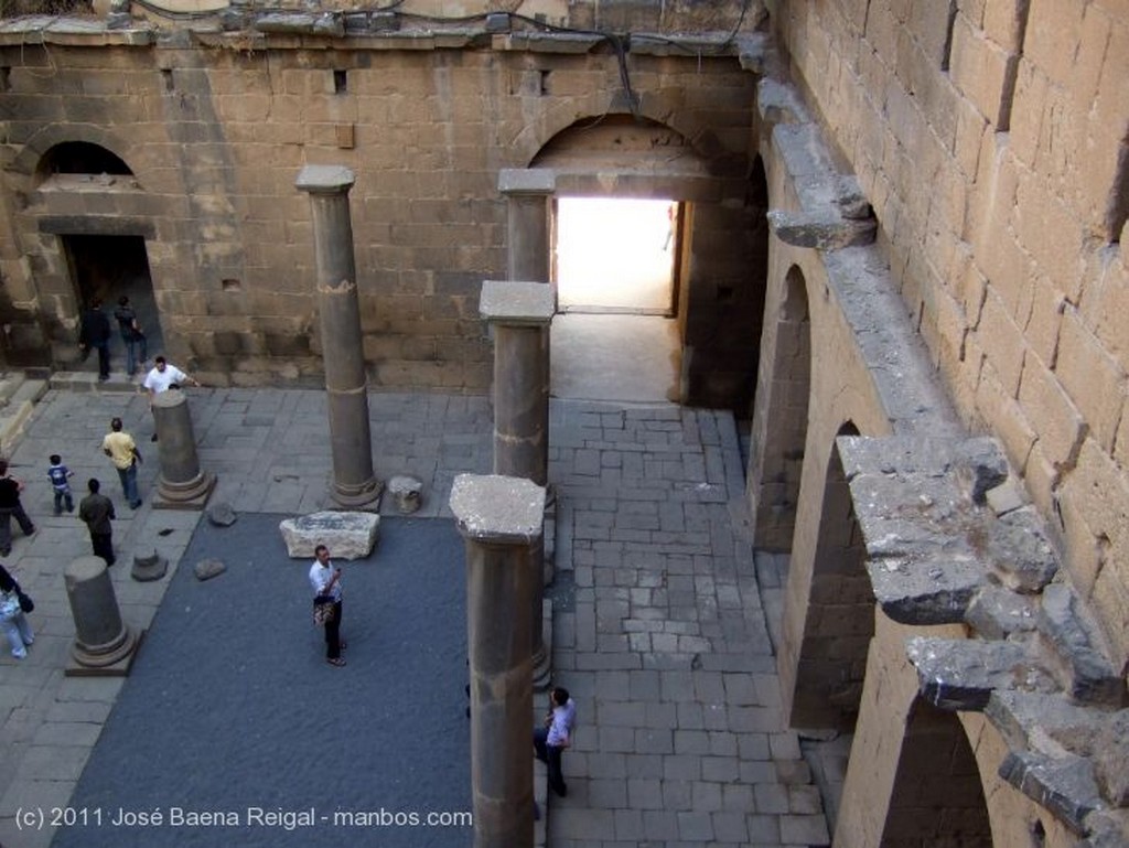 Bosra
Escenario desde la terraza
Dera