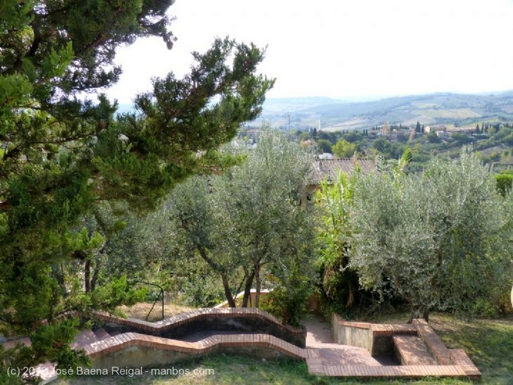 San Gimignano
Cruce de caminos
Siena