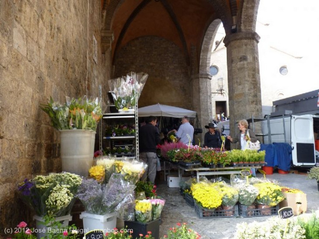 San Gimignano
Patio particular
Siena