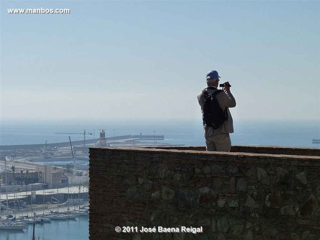 Malaga
Muralla y palacio Nazarita 
Malaga