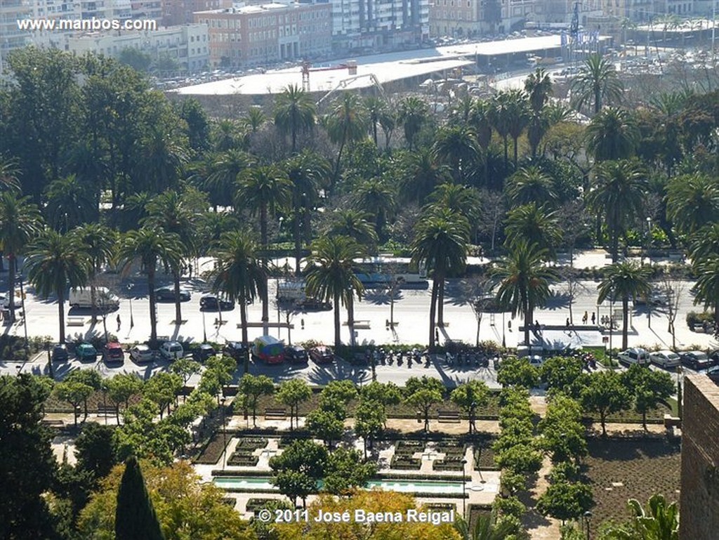 Malaga
Jardines del Patio de Armas 
Malaga