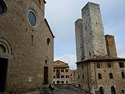 Piazza Duomo, San Gimignano, Italia