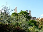 Via Santo Stefano, San Gimignano, Italia