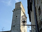 Piazza della Cisterna, San Gimignano, Italia