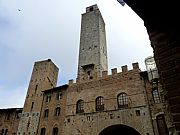 Piazza Duomo , San Gimignano, Italia