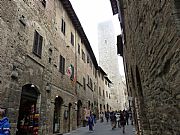 Via San Giovanni, San Gimignano, Italia