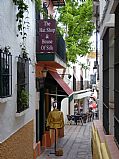 Calle Panaderia, Marbella, España