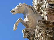Fachada del Duomo, Siena, Italia