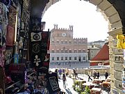 Via di Citta, Siena, Italia