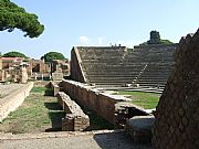 Teatro, Ostia Antica, Italia