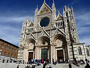 Piazza del Duomo, Siena, Italia