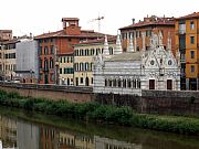 Ponte Solferino, Pisa, Italia