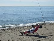 Playa del Bajondillo, Torremolinos, España