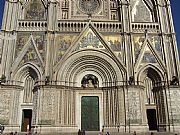 Fachada del Duomo, Orvieto, Italia