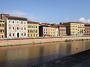 Ponte di Mezzo, Pisa, Italia