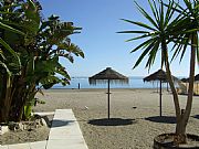 Playa de la Carihuela , Torremolinos, España