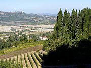 Via di San Biagio, Montepulciano, Italia