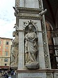 Cappella di Piazza, Siena, Italia