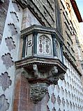Fachada de la Catedral, Perugia, Italia
