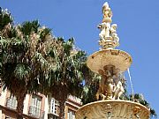 Plaza de la Constitucion, Malaga, España
