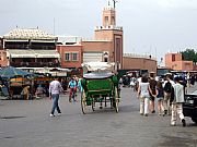 Plaza de la Jemaa el - Fna , Marrakech, Marruecos