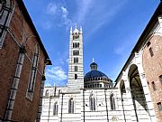 Piazza Iacopo della Quercia, Siena, Italia