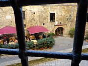 Piazza Minucci, Volterra, Italia