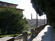 Piazza San Domenico, Siena, Italia