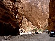 Carretera Tinerhir a Imilchil, Gargantas del Todra, Marruecos