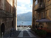 Piazza della Liberta, Castel Gandolfo, Italia