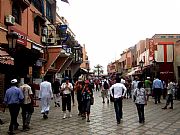 Rue Bab Agnanou, Marrakech, Marruecos