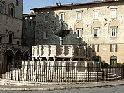 Piazza 4 Novembre, Perugia, Italia