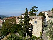 Via dei Fossi, San Gimignano, Italia