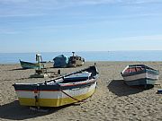 Playa del Bajondillo, Torremolinos, España