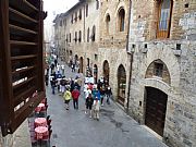 Via San Giovanni, San Gimignano, Italia