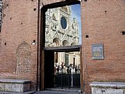 Piazza del Duomo, Siena, Italia