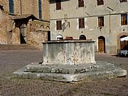 Piazza San Agostino, San Gimignano, Italia