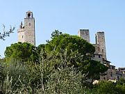 Via Santo Stefano, San Gimignano, Italia